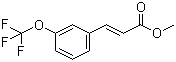 3-[3-(Trifluoromethoxy)phenyl]-2-propenoic acid methyl ester molecular structure (CAS 705250-76-6)