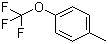 4-Trifluoromethoxytoluene molecular structure (CAS 706-27-4)