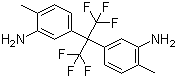 2,2-Bis(3-amino-4-methylphenyl)hexafluoropropane molecular structure (CAS 7060-51-7)
