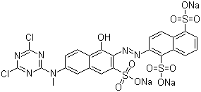 Reactive Orange 4 molecular structure (CAS 70616-90-9)