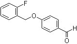 4-(2-氟苄氧基)苯甲醛分子结构 (CAS 70627-20-2)