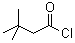 structure of CAS# 7065-46-5, 3,3-Dimethylbutyryl chloride;3,3-Dimethylbutanoyl chloride; tert-Butylacetyl chloride