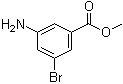 3-Amino-5-bromobenzoic acid methyl ester molecular structure (CAS 706791-83-5)