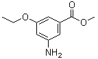 结构式 CAS# 706792-04-3, 3-氨基-5-乙氧基苯甲酸甲酯
