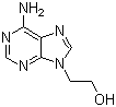 structure of CAS# 707-99-3, 2-(6-Aminopurin-9-yl)ethanol