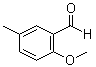 structure of CAS# 7083-19-4, 5-Methyl-2-methoxybenzaldehyde;2-Methoxy-5-methylbenzaldehyde