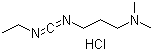 1-(3-二甲氨基丙基)-3-乙基碳二亚胺盐酸盐分子结构 (CAS 7084-11-9)