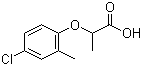 structure of CAS# 7085-19-0, Mecoprop;2-(4-Chloro-2-methylphenoxy)propanoic acid