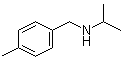 异丙基(4-甲基苄基)胺分子结构 (CAS 70894-75-6)
