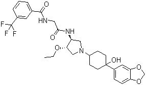 INCB 3344 molecular structure (CAS 709018-37-1)
