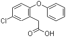 2-(5-氯-2-苯氧基苯基)乙酸分子结构 (CAS 70958-20-2)