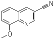 8-甲氧基-3-氰基喹啉分子结构 (CAS 71083-53-9)