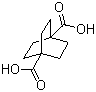 structure of CAS# 711-02-4, Bicyclo[2.2.2]octane-1,4-dicarboxylic acid
