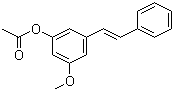 (E)-3-Acetoxy-5-methoxystilbene molecular structure (CAS 71144-78-0)
