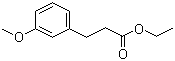 3-(3-Methoxyphenyl)propionic acid ethyl ester molecular structure (CAS 7116-39-4)