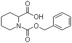 N-Cbz-Piperidine-2-carboxylic acid molecular structure (CAS 71170-88-2)