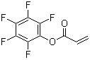 结构式 CAS# 71195-85-2, 五氟苯基丙烯酸酯