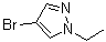 4-Bromo-1-ethyl-1H-pyrazole molecular structure (CAS 71229-85-1)
