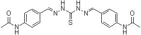 4'-Formylacetanilide 4',4'''-(thiocarbohydrazone) molecular structure (CAS 7142-77-0)