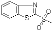 2-(甲磺酰基)苯并噻唑分子结构 (CAS 7144-49-2)