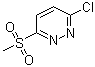 structure of CAS# 7145-62-2, 3-Chloro-6-(methylsulfonyl)pyridazine;NSC 74444