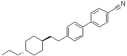 4'-[2-(trans-4-Propylcyclohexyl)ethyl]-[1,1'-biphenyl]-4-carbonitrile molecular structure (CAS 71458-04-3)