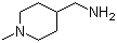 structure of CAS# 7149-42-0, (1-Methyl-4-piperidinyl)methylamine;4-(Aminomethyl)-1-methylpiperidine