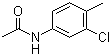 结构式 CAS# 7149-79-3, N-乙酰基-3-氯-4-甲基苯胺