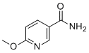 6-甲氧基烟酰胺分子结构 (CAS 7150-23-4)