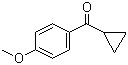 Cyclopropyl 4-methoxyphenyl ketone molecular structure (CAS 7152-03-6)