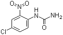 4-氯-2-硝基苯基脲分子结构 (CAS 7153-86-8)