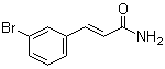 3-(3-Bromophenyl)-2-propenamide molecular structure (CAS 71539-43-0)