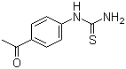 1-(4-乙酰苯基)-2-硫脲分子结构 (CAS 71680-92-7)
