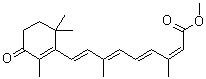 Methyl 13-cis-4-oxoretinoate molecular structure (CAS 71748-57-7)