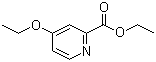 structure of CAS# 71777-70-3, Ethyl 4-ethoxy-2-pyridinecarboxylate;Ethyl 4-ethoxypicolinate; 4-Ethoxy-2-pyridinecarboxylic acid ethyl ester