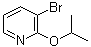 3-Bromo-2-(1-methylethoxy)pyridine molecular structure (CAS 717843-55-5)
