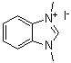 N,N'-二甲基苯并咪唑鎓碘化物分子结构 (CAS 7181-87-5)