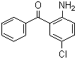 structure of CAS# 719-59-5, 2-Amino-5-chlorobenzophenone;(2-Amino-5-chlorophenyl)phenyl-methanone; 5-Chloro-2-aminobenzophenone