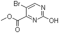 结构式 CAS# 71933-03-4, 5-溴-2-羟基嘧啶-4-甲酸甲酯