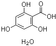 2,4,6-Trihydroxybenzoic acid monohydrate molecular structure (CAS 71989-93-0)