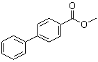 联苯-4-甲酸甲酯分子结构 (CAS 720-75-2)