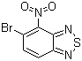 5-Bromo-4-nitro-2,1,3-benzothiadiazole molecular structure (CAS 72023-79-1)