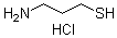 structure of CAS# 7211-54-3, Homocysteamine hydrochloride;3-Mercaptopropylamine hydrochloride