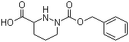 1-(苄氧羰基)六氢哒嗪-3-甲酸分子结构 (CAS 72120-54-8)
