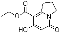 7-羟基-5-氧代-1,2,3,5-四氢氮茚-8-甲酸乙酯分子结构 (CAS 72130-68-8)