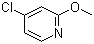 4-Chloro-2-methoxypyridine molecular structure (CAS 72141-44-7)