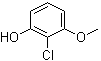 2-Chloro-3-methoxyphenol molecular structure (CAS 72232-49-6)