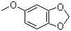 structure of CAS# 7228-35-5, 5-Methoxy-1,3-benzodioxole;1-Methoxy-3,4-(methylenedioxy)benzene; 3,4-(Methylenedioxy)-1-methoxybenzene; 3,4-(Methylenedioxy)anisole; 4-Methoxy-1,2-(methylenedioxy)benzene; 5-Methoxybenzo[d][1,3]dioxole; 5-Methoxybenzodioxole; O-Methylsesamol; Sesamol methyl ether