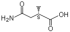 4-Amino-2-methyl-4-oxo-(2S)-butanoic acid molecular structure (CAS 72342-65-5)