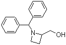 结构式 CAS# 72351-68-9, 1-(二苯基甲基)-2-氮杂环丁烷甲醇
